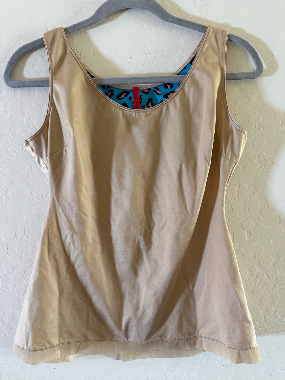 Spanx, XL, beige shaping tank top